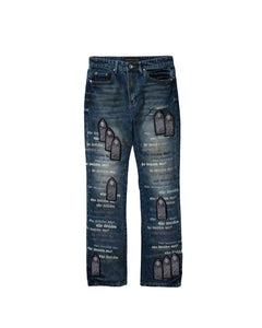 WHO DECIDES WAR - Scripture Denim - AW24 - SKY